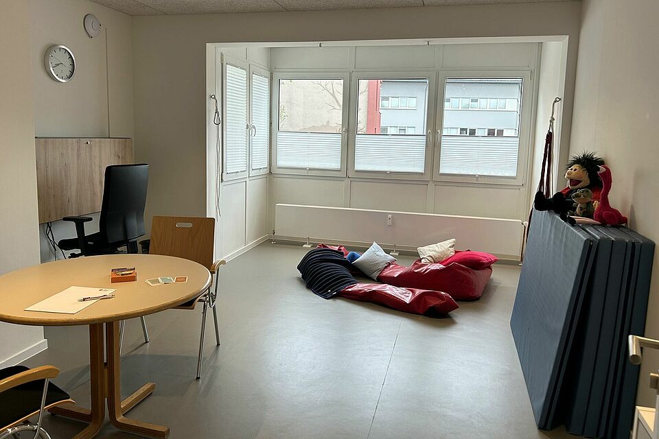 Therapieraum des Autismus-Therapiezentrums Münster