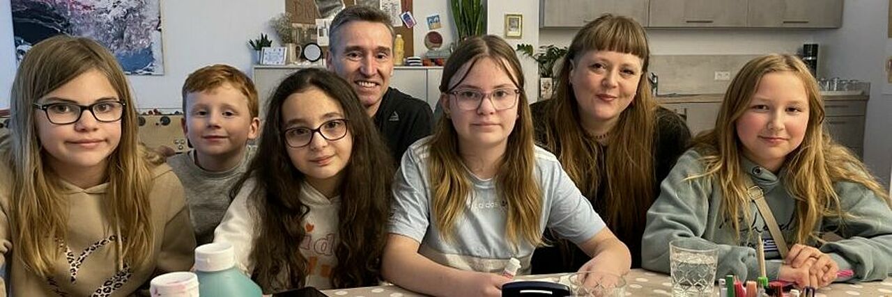 Kinder und Jugendliche beim offenen Treff